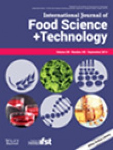 International Journal Of Food Science And Technology期刊