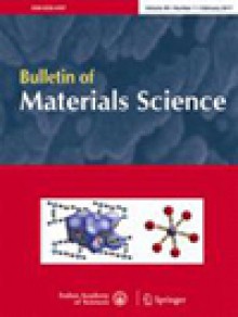 Bulletin Of Materials Science期刊