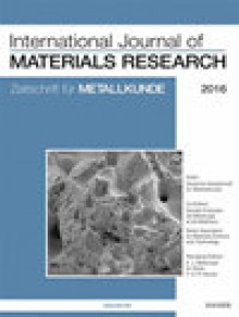 International Journal Of Materials Research期刊