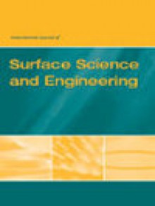 International Journal Of Surface Science And Engineering期刊