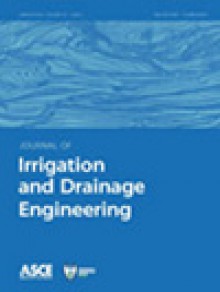 Journal Of Irrigation And Drainage Engineering期刊