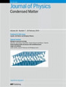 Journal Of Physics-condensed Matter期刊