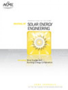 Journal Of Solar Energy Engineering-transactions Of The Asme期刊