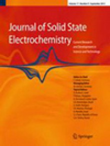 Journal Of Solid State Electrochemistry期刊