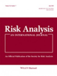 Risk Analysis期刊