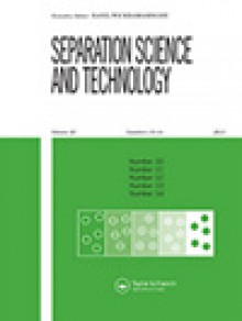 Separation Science And Technology期刊