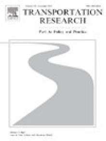 Transportation Research Part A-policy And Practice期刊