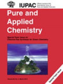 Pure And Applied Chemistry期刊