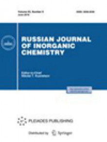 Russian Journal Of Inorganic Chemistry期刊