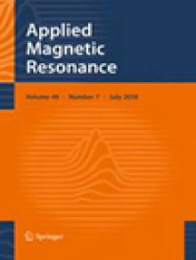 Applied Magnetic Resonance期刊