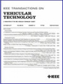 Ieee Transactions On Vehicular Technology期刊