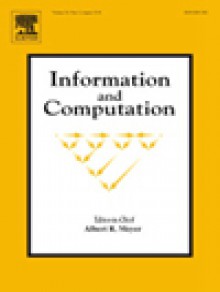 Information And Computation期刊