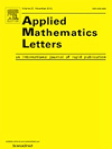 Applied Mathematics Letters期刊