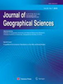 Journal Of Geographical Sciences期刊