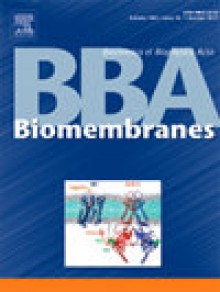 Biochimica Et Biophysica Acta-biomembranes期刊