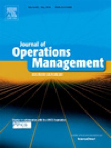 Journal Of Operations Management期刊