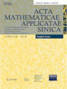 Acta Mathematicae Applicatae Sinica-english Series期刊