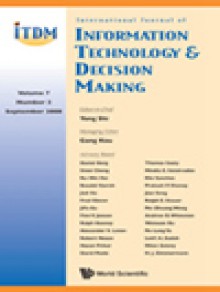 International Journal Of Information Technology & Decision Making期刊