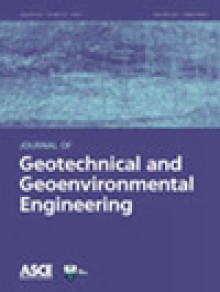 Journal Of Geotechnical And Geoenvironmental Engineering期刊