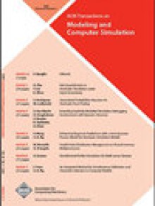 Acm Transactions On Modeling And Computer Simulation期刊