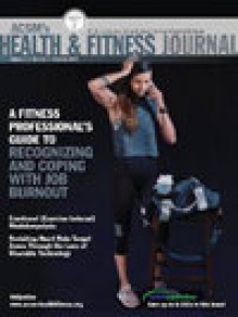 Acsms Health & Fitness Journal期刊