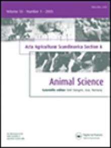 Acta Agriculturae Scandinavica Section A-animal Science期刊