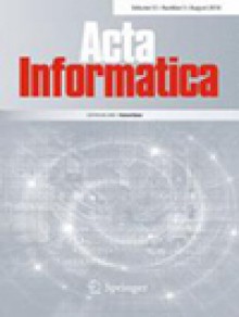 Acta Informatica期刊