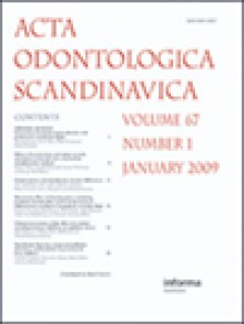 Acta Odontologica Scandinavica期刊