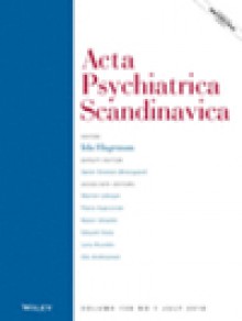 Acta Psychiatrica Scandinavica期刊