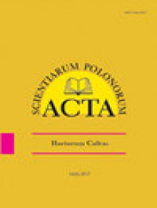 Acta Scientiarum Polonorum-hortorum Cultus期刊