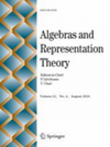 Algebras And Representation Theory期刊