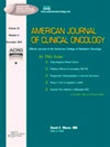 American Journal Of Clinical Oncology-cancer Clinical Trials期刊