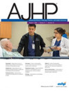 American Journal Of Health-system Pharmacy期刊