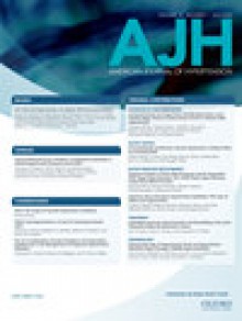 American Journal Of Hypertension期刊