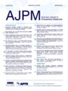 American Journal Of Preventive Medicine期刊