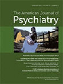 American Journal Of Psychiatry期刊