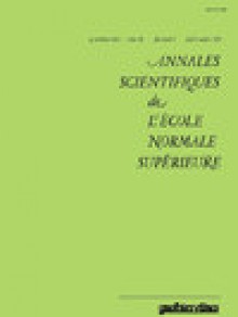 Annales Scientifiques De L Ecole Normale Superieure期刊