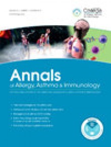 Annals Of Allergy Asthma & Immunology期刊