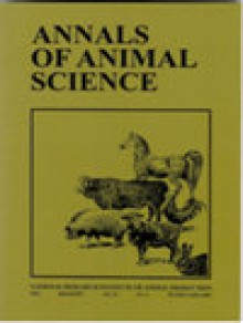 Annals Of Animal Science期刊