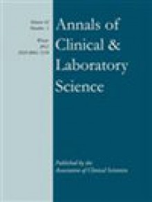 Annals Of Clinical And Laboratory Science期刊