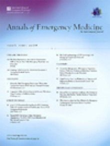 Annals Of Emergency Medicine期刊