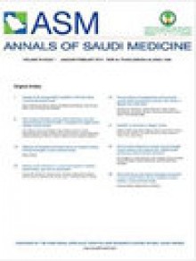 Annals Of Saudi Medicine