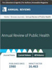 Annual Review Of Public Health期刊