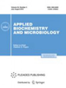 Applied Biochemistry And Microbiology期刊