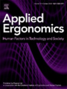 Applied Ergonomics期刊