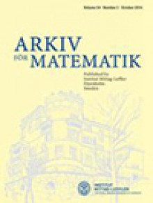 Arkiv For Matematik期刊