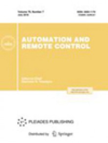 Automation And Remote Control期刊