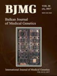 Balkan Journal Of Medical Genetics期刊