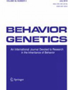 Behavior Genetics期刊