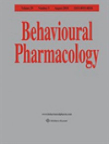 Behavioural Pharmacology期刊